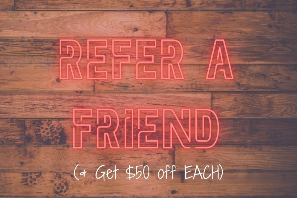 refer a friend for a discount on self storage at Appletree Storage